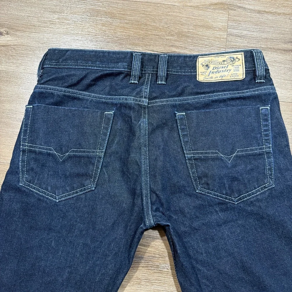 Diesel Jeans Mens 31 x 30 VIKER Regular Straight 0RZ29 Dark Blue Wash ORZ29